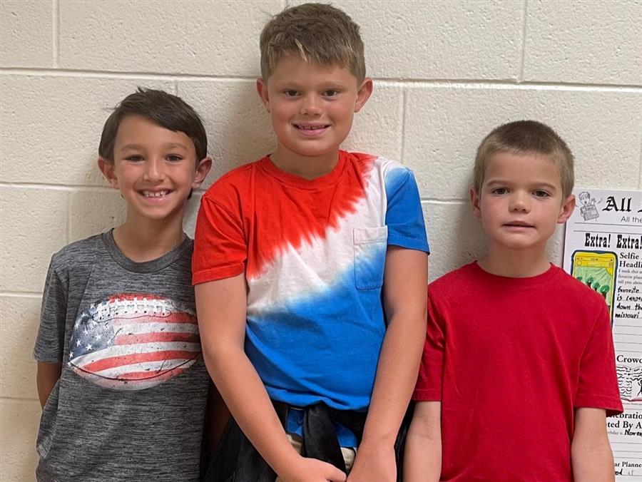 Red, White and Blue Spirit Day